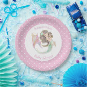 Zeemeermin baby shower onder het zee papieren bordje (Feest)