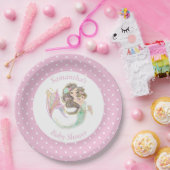 Zeemeermin baby shower onder het zee papieren bordje (Feest)