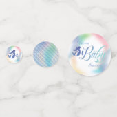 Zeemeermin Baby shower onder Zee pasta Confetti (Voorkanten)