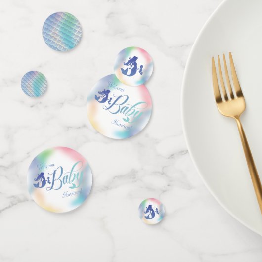 Zeemeermin Baby shower onder Zee pasta Confetti (Groep)