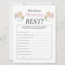 Zeemeermin Baby Shower. Wie kent de poka stippen v