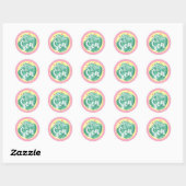 Zeemeermin Badge - AC Ronde Sticker (Vel)