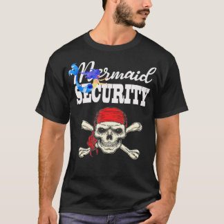 Zeemeermin Beveiliging Piraat Jongens Piraten Zeem T-shirt