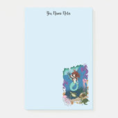 Zeemeermin Blue Fantasy Vrienden Post-it® Notes (Voorkant)