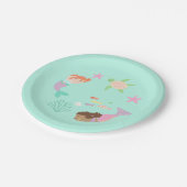 Zeemeermin Bord 7" (Gekanteld)
