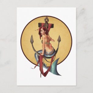  zeemeermin briefkaart