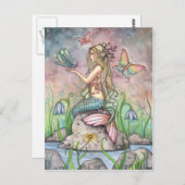 Zeemeermin Briefkaart, Creekside Magic Briefkaart (Voorkant / Achterkant)