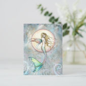 Zeemeermin Briefkaart van Molly Harrison (Staand voorkant)