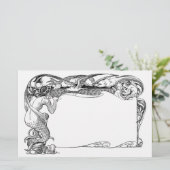 Zeemeermin Briefpapier (Staand voorkant)