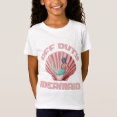Zeemeermin buiten dienst t-shirt (Voorkant)