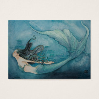 Zeemeermin cadeau Label Visitekaartje