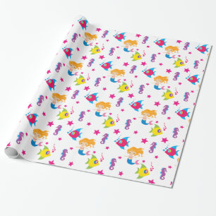 Zeemeermin Cadeaupapier