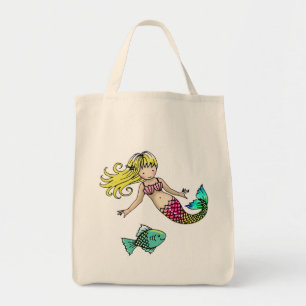 Zeemeermin Canvas tas van Molly Harrison