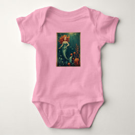 Zeemeermin Cartoon Strand Ocean-Thema Romper