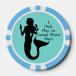 Zeemeermin Casual Water Dagen Zee Golfbal Marker Pokerchips