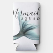 Zeemeermin Crew Aqua | Mint Seafoam Luxe Bridal Pa (Achterkant)