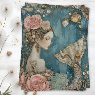 ZEEMEERMIN DECOUPAGE TISSUEPAPIER
