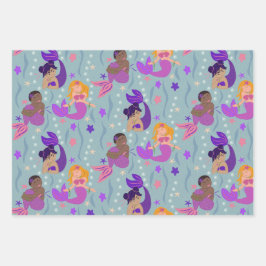 Zeemeermin Diversity inpakpapier