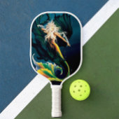 Zeemeermin Dragon Fantasy Blue Pickleball Paddle
