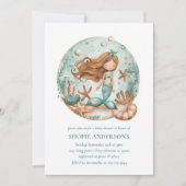 Zeemeermin dromen Kinder Kaart (Voorkant)