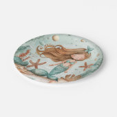 Zeemeermin dromen Kinder Papieren Bordje (Gekanteld)