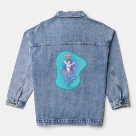 Zeemeermin en Anker Denim Jacket