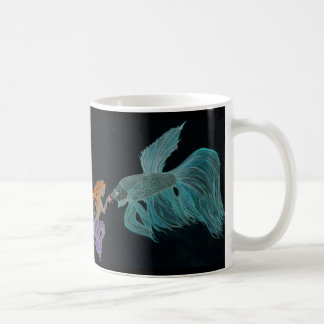 Zeemeermin en Beta Fish-Mok Koffiemok