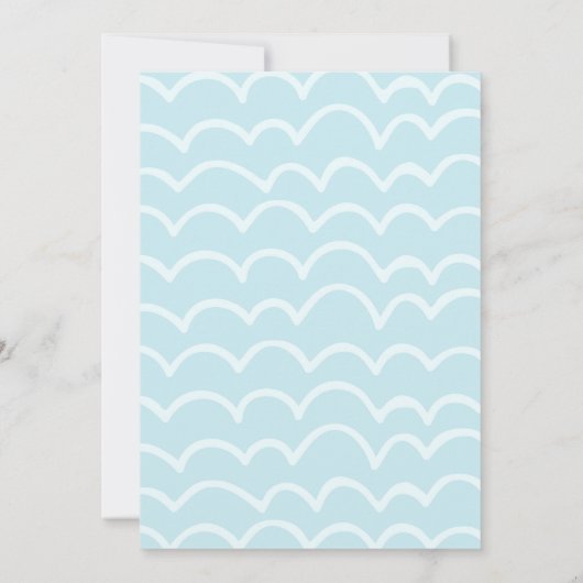 Zeemeermin en piraat broer of zus gezamenlijke ver kaart (Achterkant)