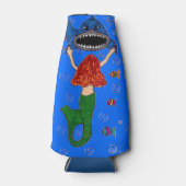 Zeemeermin en Shark Bottle Cooler (Voorkant)