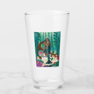 Zeemeermin Familie (bruine huid en ogen) Glas