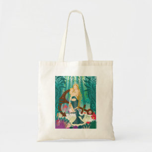 Zeemeermin Familie (donkere blondjes) Canvas tas