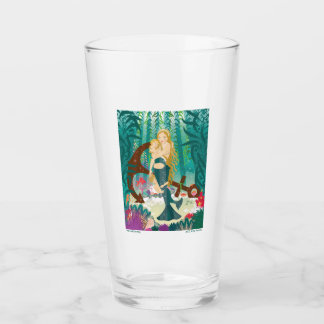Zeemeermin Familie (donkere blondjes) Glas