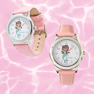Zeemeermin gepersonaliseerd aangepaste Kind horlog Horloge