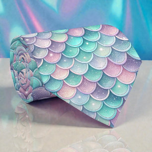 Zeemeermin Glam Pastelkleuren Das