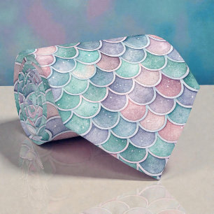 Zeemeermin Glam Pastelkleuren Das