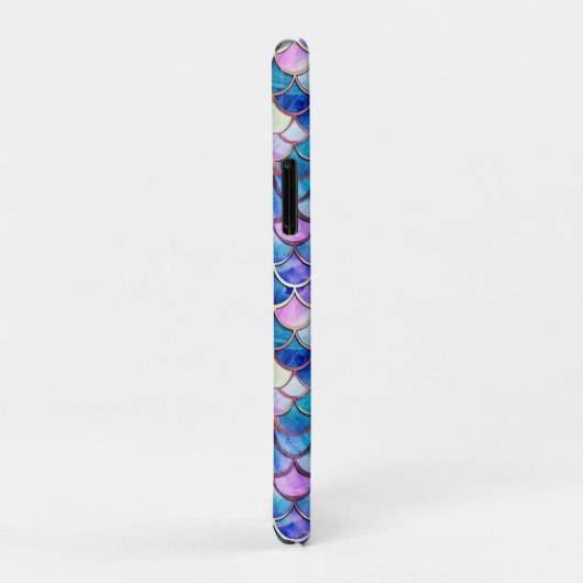 Zeemeermin Glas in lood Case-Mate iPhone Case (Achterkant/rechts)