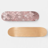 Zeemeermin Glitter Scales #8 (Faux Glitter) Skateboard (Horizontaal)