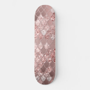 Zeemeermin Glitter Scales #8 (Faux Glitter) Skateboard
