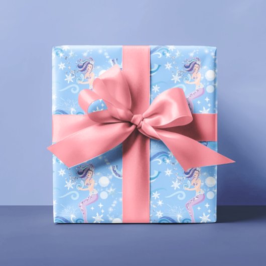  Zeemeermin Glitter Sparkle Cadeaupapier