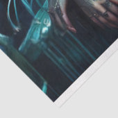 Zeemeermin Gothic tissue papier (Detail)