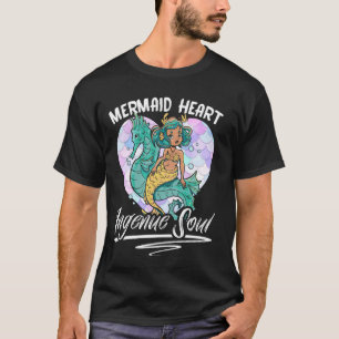Zeemeermin Hart Ingenue Ziel Onschuldige Meisje Vr T-shirt