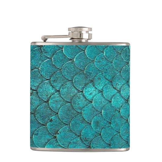 zeemeermin heupfles (Voorkant)