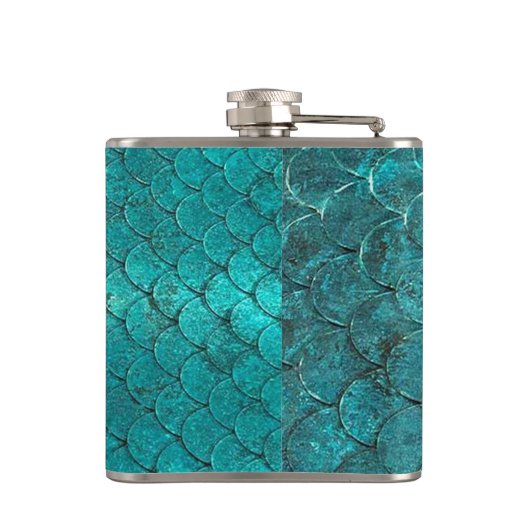 zeemeermin heupfles (Achterkant)