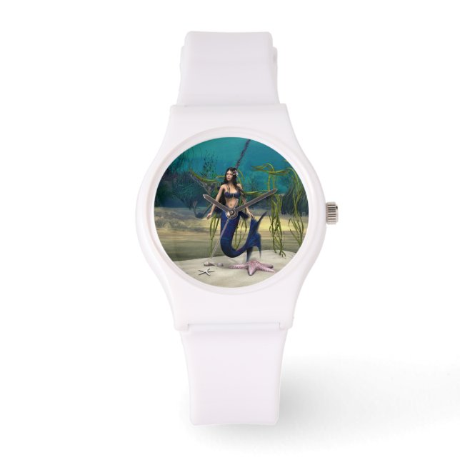 Zeemeermin Horloge (Voorkant)