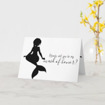 Zeemeermin Huwelijk Wil Je Mijn Getuige Zijn