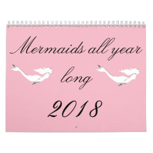Zeemeermin in 2018 kalender