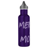 "Zeemeermin in beweging" Waterfles Waterfles (Links)