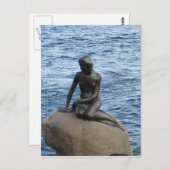 Zeemeermin in Denemarken Briefkaart (Voorkant / Achterkant)