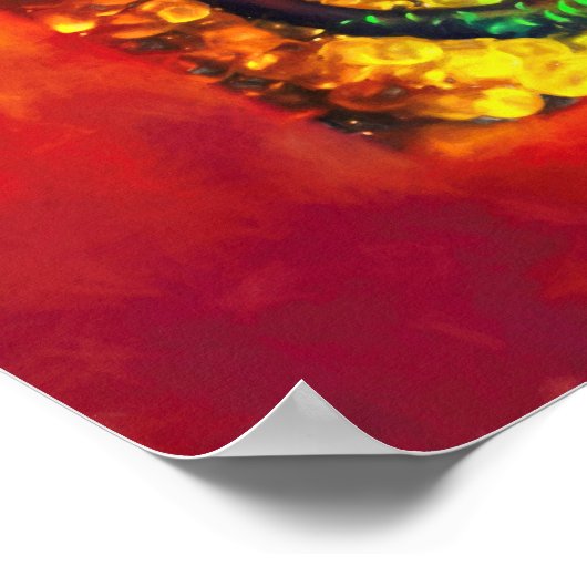 Zeemeermin in doos poster (Hoek)