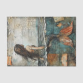 ZEEMEERMIN IN GEMENGDE MEDIA DECOUPAGE TISSUEPAPIE TISSUEPAPIER (Voorkant)